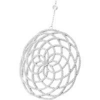 Orphelia Dames 925 Sterling Zilveren Ketting met Hanger - Zilver ZK-7215