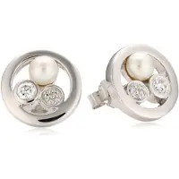 Orphelia Dames 925 Sterling Zilveren Oorbellen - Zilver ZO-5896