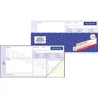 Avery 1741 - White - Yellow - Cardboard - 210 x 105 mm - 40 pages