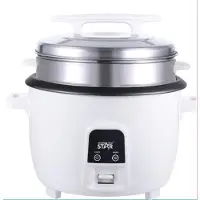 Winning Star St-9341 Rijstkoker Met Stomer 3.6 Liter Wit