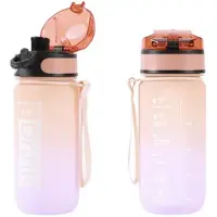 Itotal I-Drink - Tritan Bottle - 500 ml. orange and lilac - (ID2123)