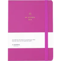 A-Journal My Journal - Agenda 2026 - A5 - 1 week op 2 pagina's - Roze