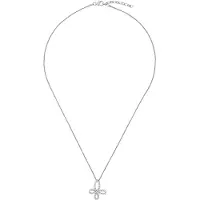 Orphelia Dames 925 Zilveren Ketting met Hanger - Zilver ZH-7350