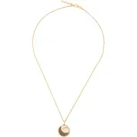 Orphelia 'Amelia' Dames 925 Sterling Zilveren Ketting met Hanger - Goud zh-7371