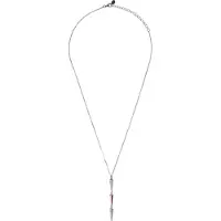 Orphelia 'Aada' Dames 925 Zilveren Ketting met Hanger - Zilver/Rosé ZH-7433