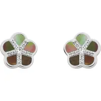 Orphelia 'Daisy' Dames 925 Sterling Zilveren Stud Oorbellen - Zilver ZO-7585