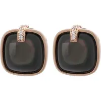 Orphelia 'Larina' Dames 925 Sterling Zilveren Stud Oorbellen - Roze ZO-7227