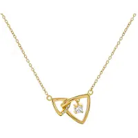 Orphelia 'Santorini' Dames 925 Sterling Zilveren Ketting - Goud ZK-7570/G