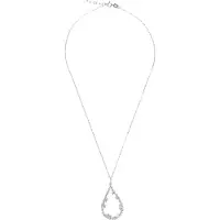 Orphelia Dames 925 Sterling Zilveren Ketting met Hanger - Zilver ZH-7424