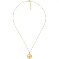 Orphelia Dames 925 Sterling Zilveren Ketting met Hanger - Goud ZH-6029/1