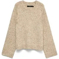 Vero Moda Trui 'VMIngrid' donkerbeige