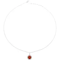 Orphelia Dames 925 Sterling Zilveren Ketting met Hanger - Zilver ZH-6044/1