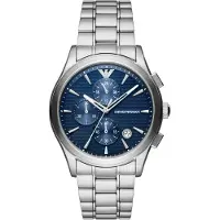 Emporio Armani Paolo Heren Horloge Zilverkleurig AR11528