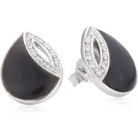 Orphelia Dames 925 Sterling Zilveren Stud Oorbellen - Zilver ZO-5929