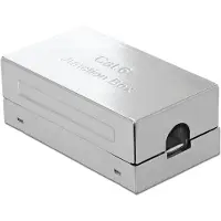 DeLOCK Premium verbindingsbox voor F/UTP / S/FTP CAT6 netwerkkabel / metaal