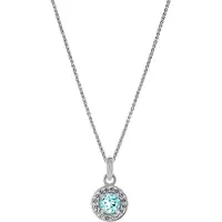 Orphelia 'Bristol' Dames 925 Sterling Zilveren Hanger met Ketting - Zilver ZH-7579/B