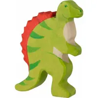 Holztiger Figurine - - Spinosaurus - Handgeschilderd hout - Europese productie - 11,5x2,3x12,5 cm
