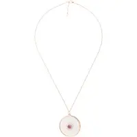 Orphelia Dames 925 Sterling Zilveren Ketting met Hanger - Roze ZH-7293/1
