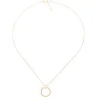 Orphelia 'Novalie' Dames 925 Sterling Zilveren Ketting met Hanger - Roze ZH-7129/RG