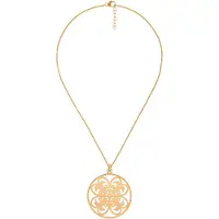 Orphelia Dames 925 Sterling Zilveren Ketting met Hanger - Goud ZH-6035/2