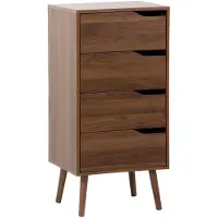 Sweeek - Ladekast met 4 lades houtdecor 48cm - nepal