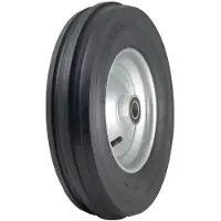 Parnells 3,50-8 Haybob-harkwiel Journey H8023 met band, gemonteerd op velg, 25 mm kogellager