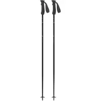 Komperdell - Skistokken - Carbone Pure Black voor Unisex van Aluminium - Maat 115 cm - Zwart