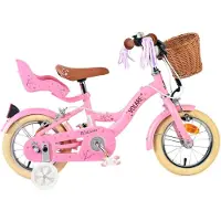 Volare Blossom Kinderfiets - Meisjes - 12 inch - Roze - Twee handremmen