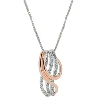 Orphelia 'Elsia' Dames 925 Sterling Zilveren Ketting met Hangertje - Zilver ZH-7027