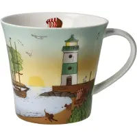 Goebel - Scandic Home | Koffie / Thee Mok Schlei | Beker - porselein - 350ml - 2 stuks