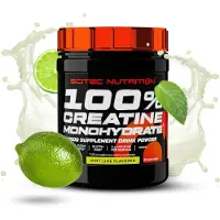 Scitec Nutrition - 100% Creatine Monohydrate (300 gram - Mint/Lime) - Mint/Citrusvrucht - 60 doseringen - creatine poeder - creatine monohydraat