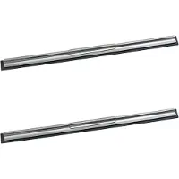 Novaliv 2X vervangende wisserrubber 25 cm raamwisser rubberen lip wisserrubber voor raamwisser vervangende rubberen wisserlip wisserrubber vervangende lip voor douchewisser