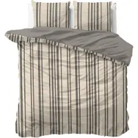 Royal Textile Sleeptime Linear Linen Zand 200 x 200/220 cm