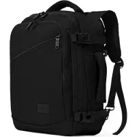 TRVLMORE Reistas - 25L Rugzak - Handbagage - Spatwaterdicht - Rugtas - Weekendtas - Dames en Heren - Zwart