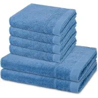 Ross Sonstiges 4 X handdoek 2 X douchehanddoek - in set 6 pack Rubin