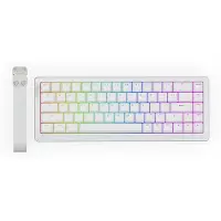 EPOMAKER HE68 Lite - Hall Effect - 8000hz - Magnetisch Toetsenbord - RGB - 65% - QWERTY - Gaming Keyboard - Clear Mag Switch - Wit