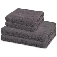 Ross Sonstiges 2 X handdoek 2 X douchehanddoek - in set 4 pack Premium