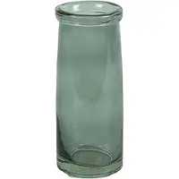 Countryfield Vaas Missy glas L8B8H19CM donker grijs