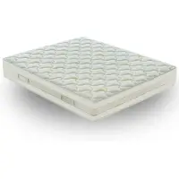 ILoveSleep - Matras IBIZA 90x200 5 cm Traagschuim met Koudschuim Matras - Dikte 25 cm - afneembare hoes - Stijfheid h2