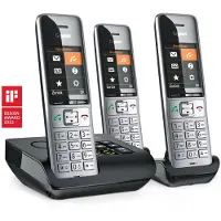 Gigaset Draadloze telefoon - 3 handsets - antwoordapparaat - 500 A