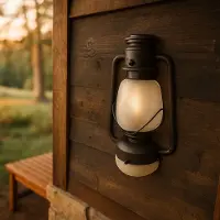 Ks Verlichting muurlamp - Chester - Demi - E27 - Antiek - Messing - Zwart