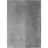 Muratap Joy effen soft rond vloerkleed – 100% polyester – anti-slip - 80 cm rond