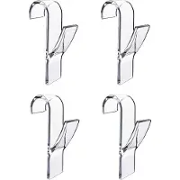 LONGZIMING Radiator Handdoekhaakjes – 4 Stuks – Voor Ronde Verwarmingsbuizen – Handdoekhouder– Keuken & Badkamer