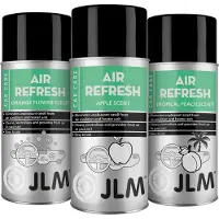 JLM Air Refresh - 3-Pack Luchtverfrisser - Airco Cleaner - Geurverwijderaar - Mix Van 3 Geuren - 450ml
