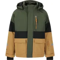 ZigZag Sportjas 'Taylora' geel / donkergroen / zwart