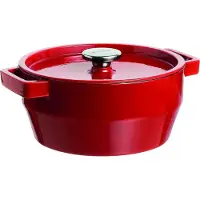 Pyrex Braadpan Slowcook Rond Rood 3,6 L