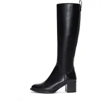 Derimod Laarzen ' Imitation Leather Boots ' zwart