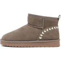 Derimod Boots bruin / wit
