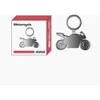 Itotal Metal Keychain "Motorcycle" Metal 18.9x29.8x6.0mm