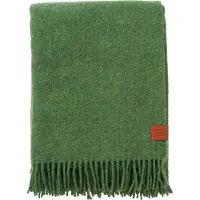 Klippan wollen plaids- True Green, 25% recycled & 75% eco lambs wool- groen- 180x200cm